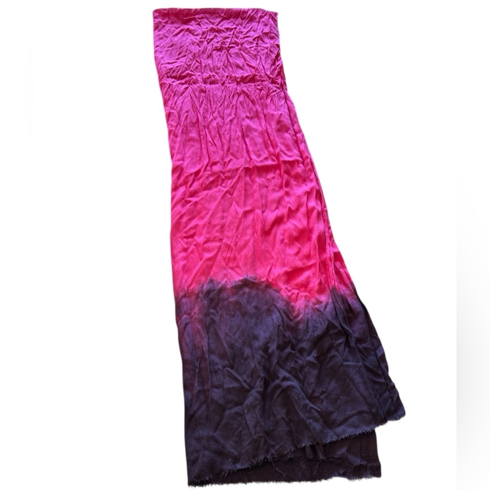Pink to Purple Ombre Scarf